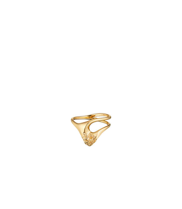 Bague Fine Eroz - Dorée à l’or 24 carats