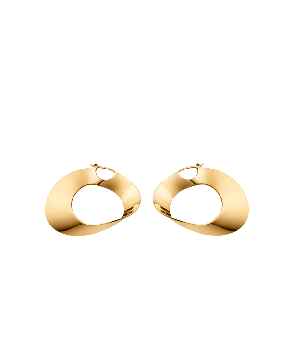 Créoles Éole - Dorée à l’or 24 carats