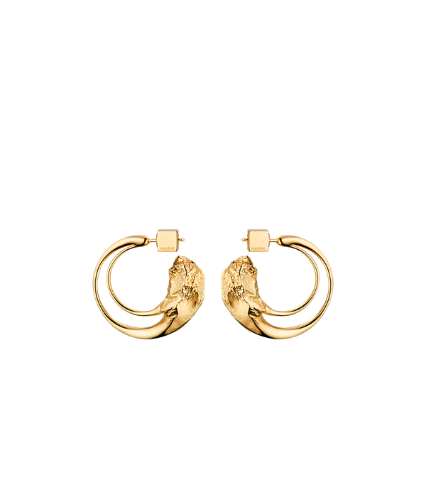 Créoles Eroz - Dorée à l’or 24 carats