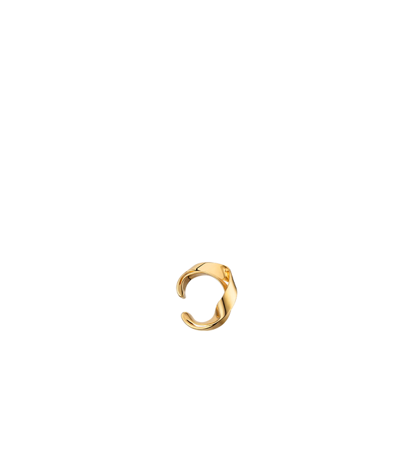 Earcuff Éole - Dorée à l'or 24 carats