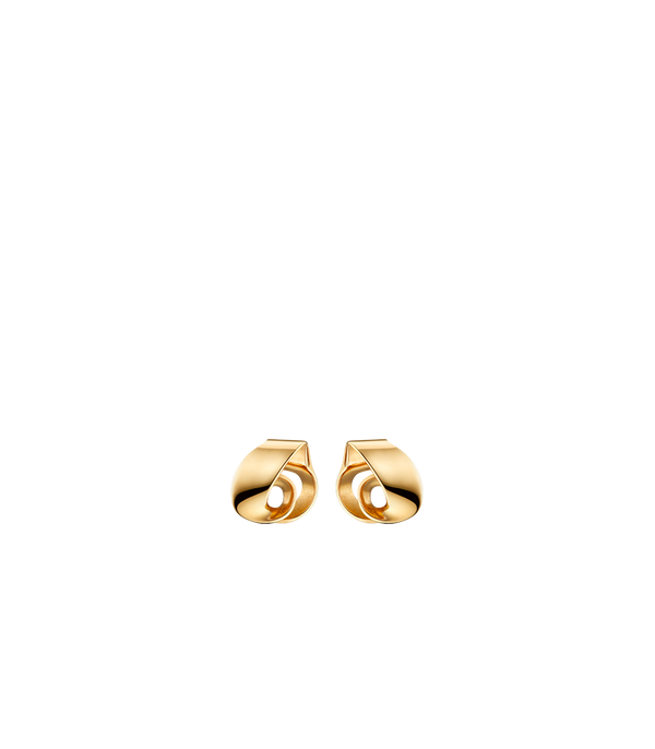 Puces d’oreilles Éole - Dorée à l’or 24 carats