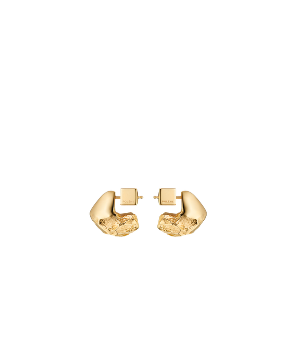 Puces d’oreilles Eroz - Dorée à l’or 24 carats