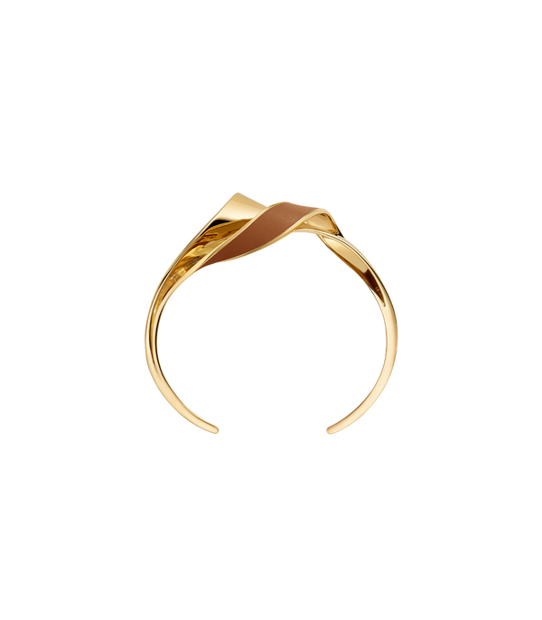 Manchette Éole - Cuir Camel