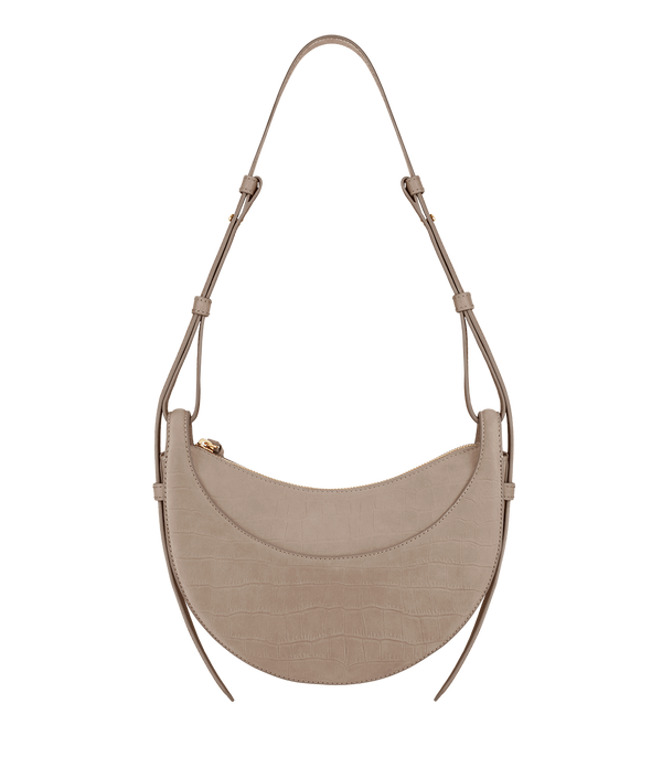 Numéro Dix - Taupe Nubuck Crocodile